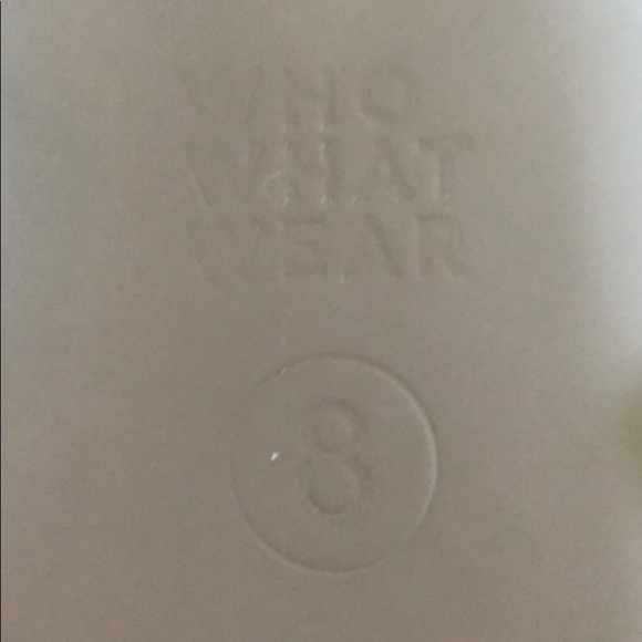 Rare Find!! Who What Wear navy Tassel Slides/mules 😍 - Picture 3 of 6